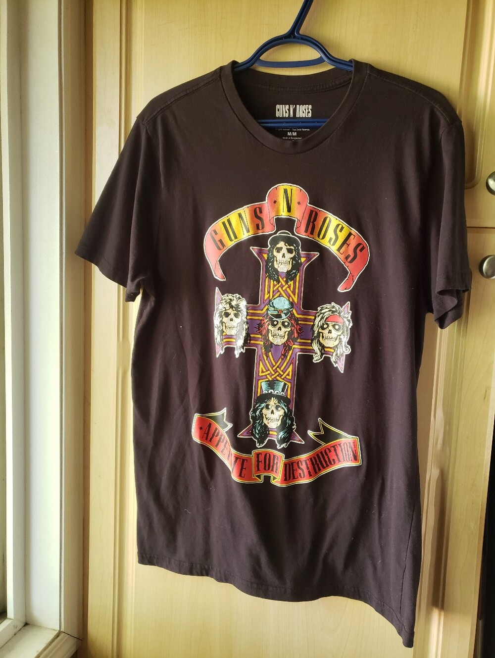 Guns N' Roses Black Graphic Short-Sleeve Tee
